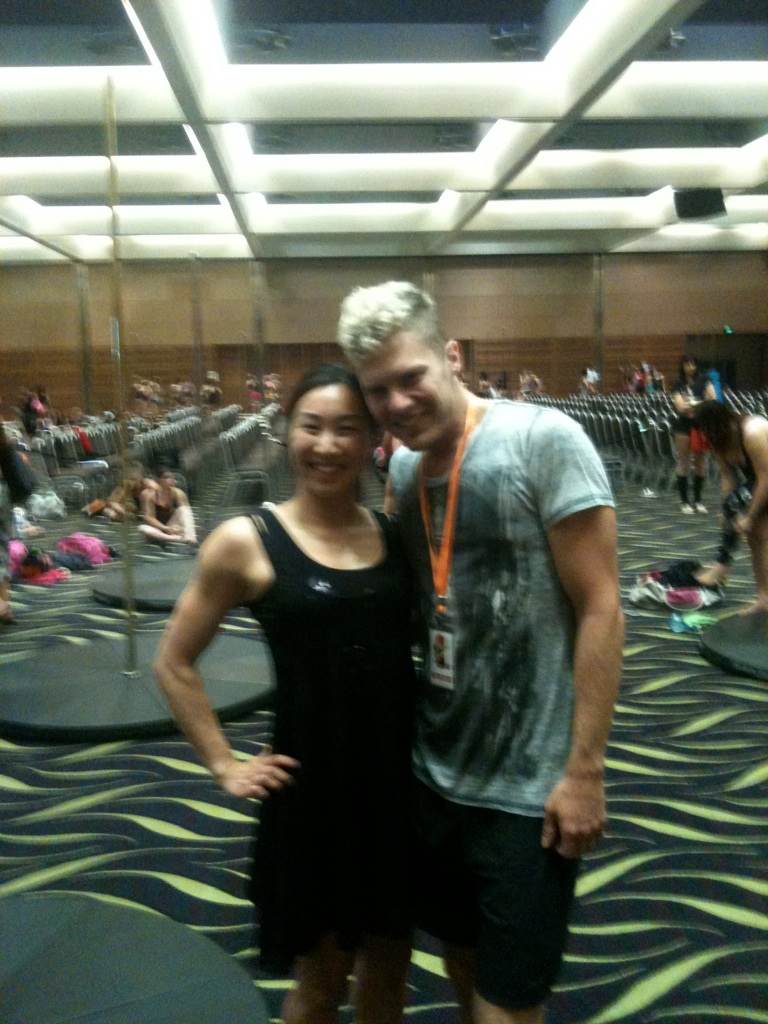 Andrea James Lui with Steven Retchless at West Australian Pole Camp