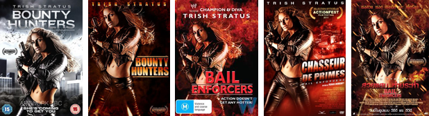 Bounty Hunters worldwide DVD covers